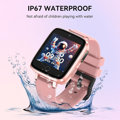 Kids Smart Watch for Girls Boys Ages 4-12, HD Touchscreen Watches, Smartwatch for Kids with 26 Games Camera Video Recorder, Birthday Toys with Music, IP67 Waterproof Pedometer, Flashlight, Alarm Clock