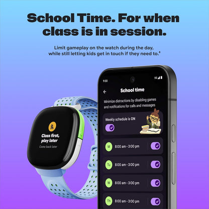 Fitbit Google Ace LTE - Kids Smartwatch with Call, Message, GPS, and Activity-Based Games, Ace Pass Data Plan Required - Mild - Strange Arcade